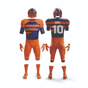 Camisetas y Conjuntos de Jersey de Fútbol Americano Totalmente Personalizables con Impresión por Sublimación 100% Poliéster Personalización de Marca - Product Image 5