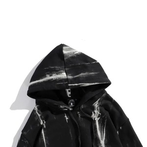 Nueva llegada mejor venta unisex ácido lavado sudaderas precio al por mayor diseño personalizado ácido lavado sudaderas con capucha para adultos - Product Image 3