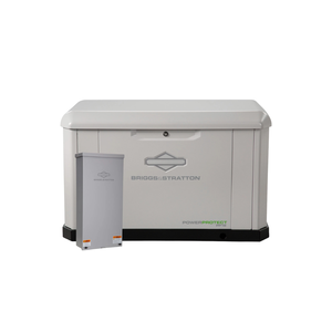 Generador de Reserva Briggs & Stratton PP18 de 18/18kW + Interruptor de Transferencia SED Estándar de 200 amperios + Symphony Choice Power - Product Image 1