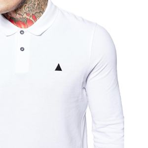 Alta calidad 100% algodón orgánico manga completa para camisetas de polo diseño personalizado en línea al por mayor Bangladesh para hombres largos - Product Image 3