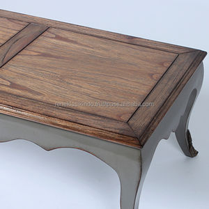 Meubles indonésiens à vendre Table à manger n ° 7305, en bois d'acajou de haute qualité - Product Image 3