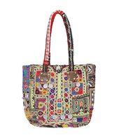 Tas Afghanistan Gaya Gypsy Vintage Banjara, Tas Etnis Vintage Tribal, Tas Selempang Banjara, Tas Tote Boho Gypsy, Dompet Gypsy Bordir Tangan dari Kain
