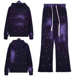 Chándal Informal con Capucha y Pedrería Personalizado Radiant con Detalles Brillantes, Movimiento Flexible y Comodidad Duradera - Product Image 1