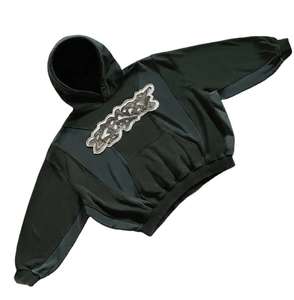 Sudadera con Capucha de Alta Calidad para Hombre, de Poliéster/Algodón, con Logotipo 3D Personalizado, Estampado Sólido, Tejido con Transferencia de Calor, para Otoño - Product Image 5