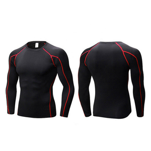 Rashguard de MMA con Logotipo Bordado Personalizado de Última Tendencia - Protección UPF50, Material Spandex/Poliéster, Servicio OEM - Product Image 1