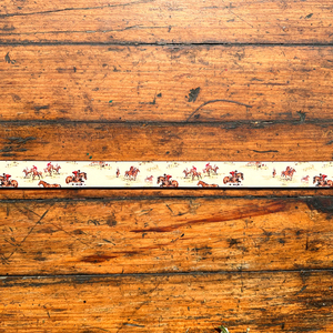 เข็มขัดหนังพิมพ์ลายคาวบอย unisex เข็มขัดหนังแท้หรูหราหัวเข็มขัดทองเหลือง oeb ออกแบบไม่ซ้ำใครเข็มขัดหนังพิมพ์ลายม้า - Product Image 3