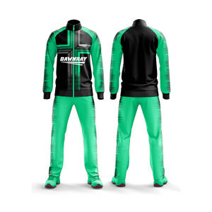 Ensemble de survêtement de sport en polyester pour la salle de sport, pantalon et veste pour hommes, femmes et jeunes, tenue d'entraînement pour équipe - Product Image 6