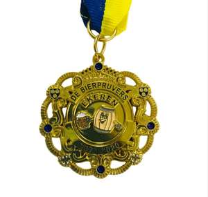 Trofeo de Metal Personalizado Holywell, Aleación/Latón/Zinc/Hierro, Modelo Chapado en Oro, Tallado, Esmalte Suave, Impresión UV, Fundición, para Eventos - Product Image 5