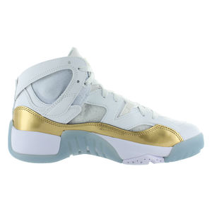 Nike Jumpman รองเท้าผู้หญิงสองสี: สีขาว/สีดำ/โลหะทอง100% แท้ - Product Image 3