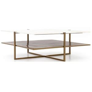 Canapé décoratif en bois d'acacia, Table basse en bois fait à la main pour la décoration intérieure du salon - Product Image 5