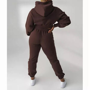 2024 nouveau Design survêtements pour femmes Jogging costumes femmes manches longues taille personnalisée survêtements pour femmes - Product Image 6