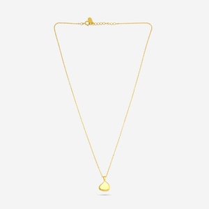 Collier en argent 92,5 plaqué or rhodié 188244, tendance, forme goutte d'eau, zircon, diamant, perle, chaînes en or rose pour fiançailles - Product Image 4