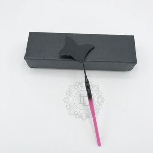 Revêtement en poudre Ombre en forme de papillon en acier inoxydable de qualité supérieure Miroir d'extension de cils Miroir de maquillage durable - Product Image 2