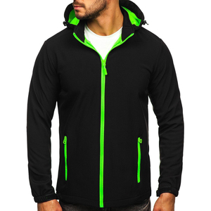 Sweat à capuche pour homme en coton thermique 100% de haute qualité, motif à carreaux, poches et fermeture éclair usées, pour streetwear d'hiver - Product Image 5