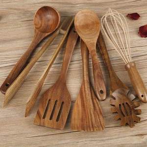 High Quality <b>Wooden</b> <b>Spoon</b> Set With Ergonomic Handle Providing Comfortable Grip And Control During <b>Cooking</b> Tasks - Product Image 3