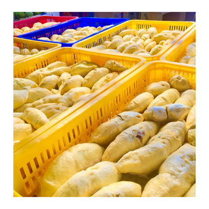 Pulpa de Durian congelada IQF, trozos de carne de Durian congelada de Vietnam envasados para exportar batidos, postres y uso culinario - Product Image 5