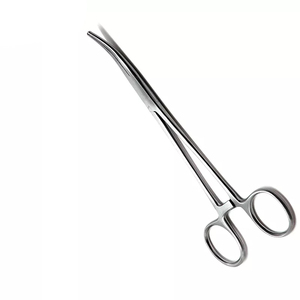 Pince à moustiques manuelle incurvée en acier inoxydable de qualité supérieure 2025, couleur personnalisée, pour usage en chirurgie générale, vente en gros OEM - Product Image 3