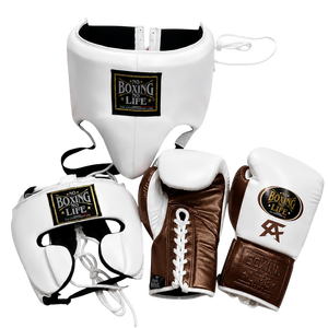 Conjunto de Boxeo Personalizado al por Mayor, Sin Boxeo No Hay Vida, Guantes de Boxeo Profesionales para Sparring, Protector de Cabeza y Protector Inguinal para Artes Marciales - Product Image 5