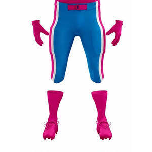 Conjuntos de uniformes de camiseta de fútbol americano de sublimación personalizada de alta calidad para Pakistán transpirable corto unisex que absorbe la humedad - Product Image 6