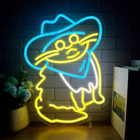 Enseigne néon LED Anime personnalisable (couleurs et formes), à intensité variable, alimentée par USB, pour décoration murale de fêtes, mariages, anniversaires, salles de jeux et mancaves