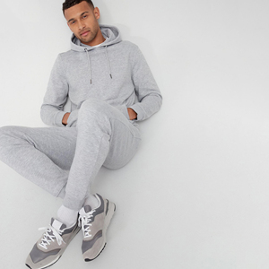 Trajes de sudor al por mayor Trajes de sudor Chándales de algodón personalizados Liso para enviar Chándal de hip hop ajustado para hombres - Product Image 6