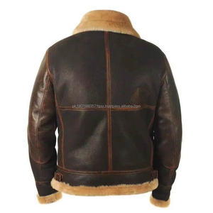 Chaqueta Marrón con Solapa de Muesca para Hombre Joven, Diseño con Cremallera Frontal y Bolsillos con Cremallera, Ajuste Delgado, Ropa Exterior Casual, Abrigo de Otoño Invierno - Product Image 6