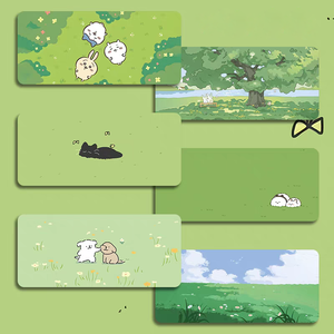 Light Colored Cartoon Theme HD Printed <b>Mouse</b> Pad Desk <b>Mat</b> <b>Mouse</b> Pad - Product Image 3