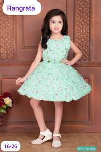 Vestido de Fiesta para Niña, Diseño de Vestido con Lentejuelas sin Mangas, Vestido de Fiesta para Bebé Niña con Flores, Vestido de Encaje para Niñas - Product Image 3