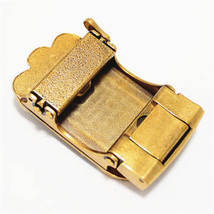 Автоматическая пряжка из золотистого сплава OEM, ширина 35 мм, на заказ, с экологичным покрытием для ремня из канваса - Product Image 4