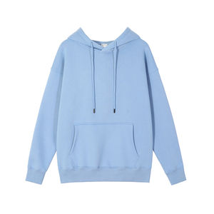 Sudaderas con capucha lisas de lana Logotipo personalizado Sudaderas con capucha blancas baratas Hombres Venta al por mayor Sudaderas con capucha de punto para hombres - Product Image 1