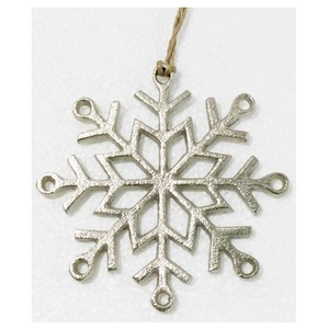 Gran oferta, adornos colgantes de Navidad de aluminio fundido con acabado de níquel, técnicas de impresión con cuentas para palabras decorativas de Navidad - Product Image 4