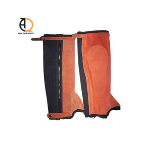 Medias Polainas de Alta Calidad para Montar a Caballo, Cuero Vacuno Genuino, Estilo Occidental, Cómodas y Personalizables para Hombre - Product Image 4