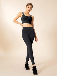 สั่งทําพิเศษโยคะชุดชั้นในพืชยอดนิยมออกกําลังกายสวมใส่สูงสนับสนุนชุดชั้นในกีฬาไร้รอยต่อสําหรับผู้หญิงโยคะสวมใส่ - Product Image 5