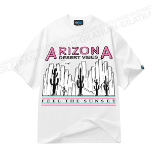 Vêtements pour hommes couleur blanche 100% coton manches courtes T-shirt graphique en coton pour hommes fabriqué au Vietnam, offre spéciale - Product Image 1