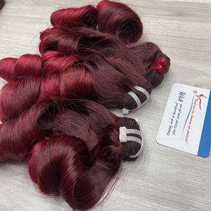 Extensions de cheveux vierges bouclés et rebondissants en gros, 100% cheveux humains, cheveux vierges vietnamiens - Product Image 6