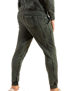 2025 nueva moda 100% algodón para hombre Deporte chándal Hip Hop chándales invierno ácido lavado chándal para hombres - Product Image 3