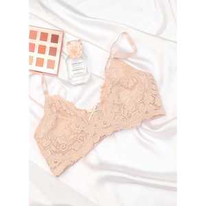 Freesia-Soutien-gorge sans armatures avec bonnets en dentelle - Product Image 5