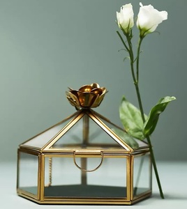 Joyero de metal de estilo victoriano con hermosos patrones, solución de almacenamiento Premium para anillos, pulseras, colgantes y joyas - Product Image 5