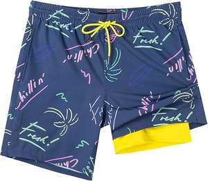 ONSTYLE Short de bain écologique pour homme Short de plage avec logo personnalisé et impression par sublimation Maillot de bain de surf à motif solide - Product Image 4