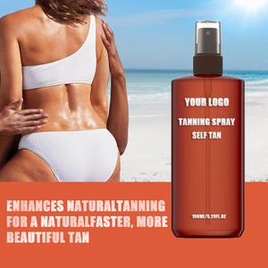Bronzer corporel végétalien personnalisé Nature Brown, écran solaire bronzant, bronzage en cabine, lotion bronzante, accélérateur de bronzage, <span class=keywords><strong>spray</strong></span> auto-bronzant - Product Image 4