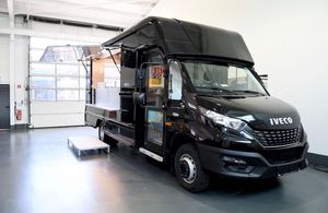 Katering komersial sepenuhnya dilengkapi truk makanan bergerak Makanan Cepat katering kondisi baru Restoran mesin penjual otomatis untuk Makanan Cepat - Product Image 2