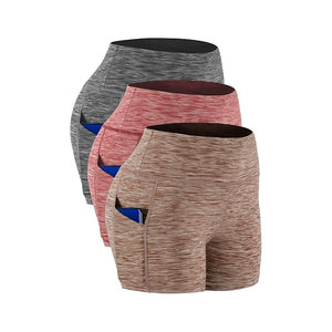 Women Solid <b>Jean</b> Short Pants Running Women Gym OEM Logo Customize Embroidery Lady <b>Girl</b> Yoga Elasticated Women's Shorts Short - Product Image 1