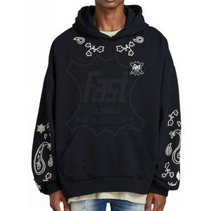 Fabricant pakistanais de sweats à capuche surdimensionnés, qualité supérieure, meilleur style, sweats à capuche surdimensionnés pour hommes, pulls à capuche surdimensionnés en vente en ligne - Product Image 1