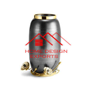 El mejor vendedor hizo diseño de textura Venta caliente florero de Metal diseño personalizado hogar Hotel sala de estar Decoración de mesa florero de Metal - Product Image 5