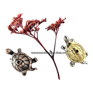 Handcrafted Brass Turtle <b>Incense</b> Holder Unique Decorative Aromatherapy Burner for Home & Meditation Spiritual Space At Good Rate - Product Image 1