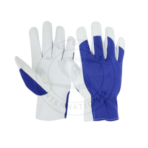 ถุงมือผ้าฝ้ายพรีเมียมพร้อมคุณสมบัติป้องกันการสั่นสะเทือนและลดแรงกระแทก ข้อมือแบบยืดหยุ่น หนา 7 ออนซ์ - Product Image 1