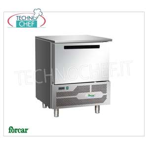 Équipement de réfrigération pour cuisine commerciale FORCAR, refroidisseur rapide pour 5 plateaux GN 1/1 ou plateaux à pâtisserie de 600x400 mm - Product Image 1