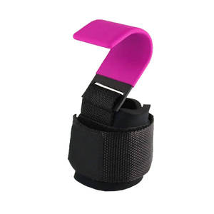 Meilleures ventes Crochet de levage de qualité supérieure Logo personnalisé Poignées d'entraînement de gymnastique Produit de sports et de divertissement de haute qualité Conception de taille personnalisée - Product Image 3