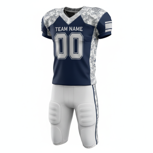 Ensemble personnalisé d'uniformes de football américain pour hommes, jeunes et adultes, vêtements de sport d'équipe personnalisés, y compris maillot, pantalon, taille plus - Product Image 3