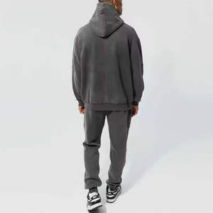 Conjuntos de Sudadera con Capucha 100% Algodón para Mujer, Diseños Estampados OEM 2026, Parches Bordados Personalizados, Lavado Ácido, Casuales, Lisos, Muestra Gratis - Product Image 4